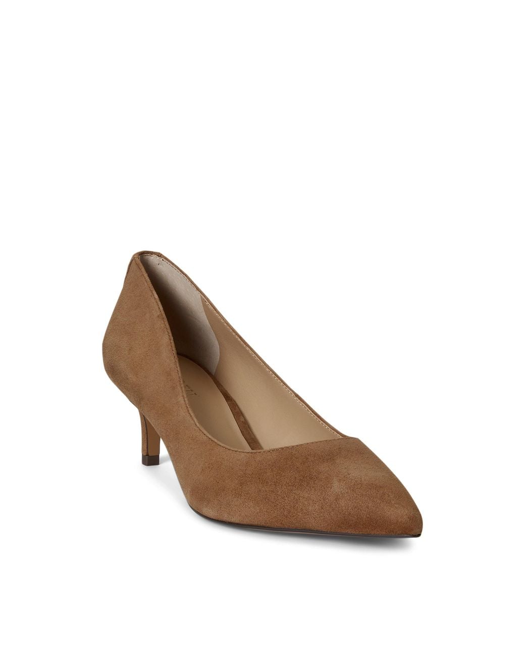 Ralph Lauren Brown Adrienna Pumps Stiletto Court Shoes