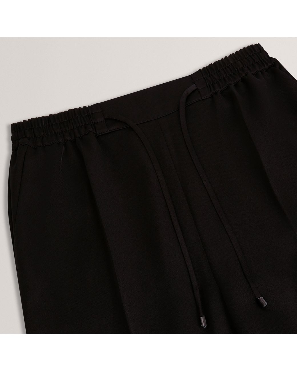 Ted Baker Black Ted Satin Wide Leg Trouser