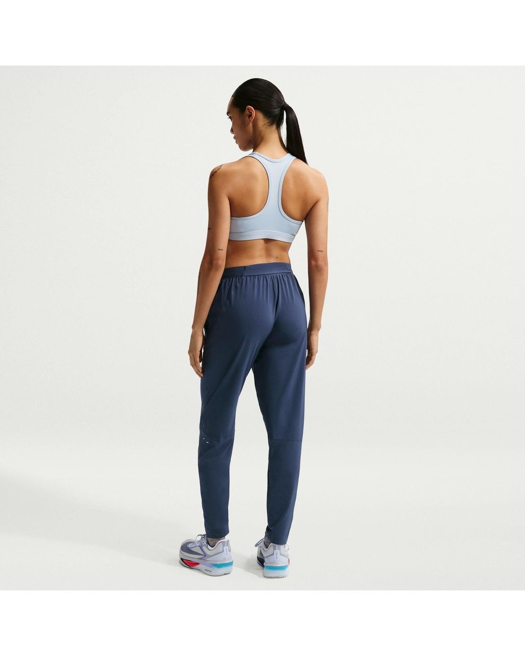 Nike Blue Df Tempo Performance Tracksuit Bottom