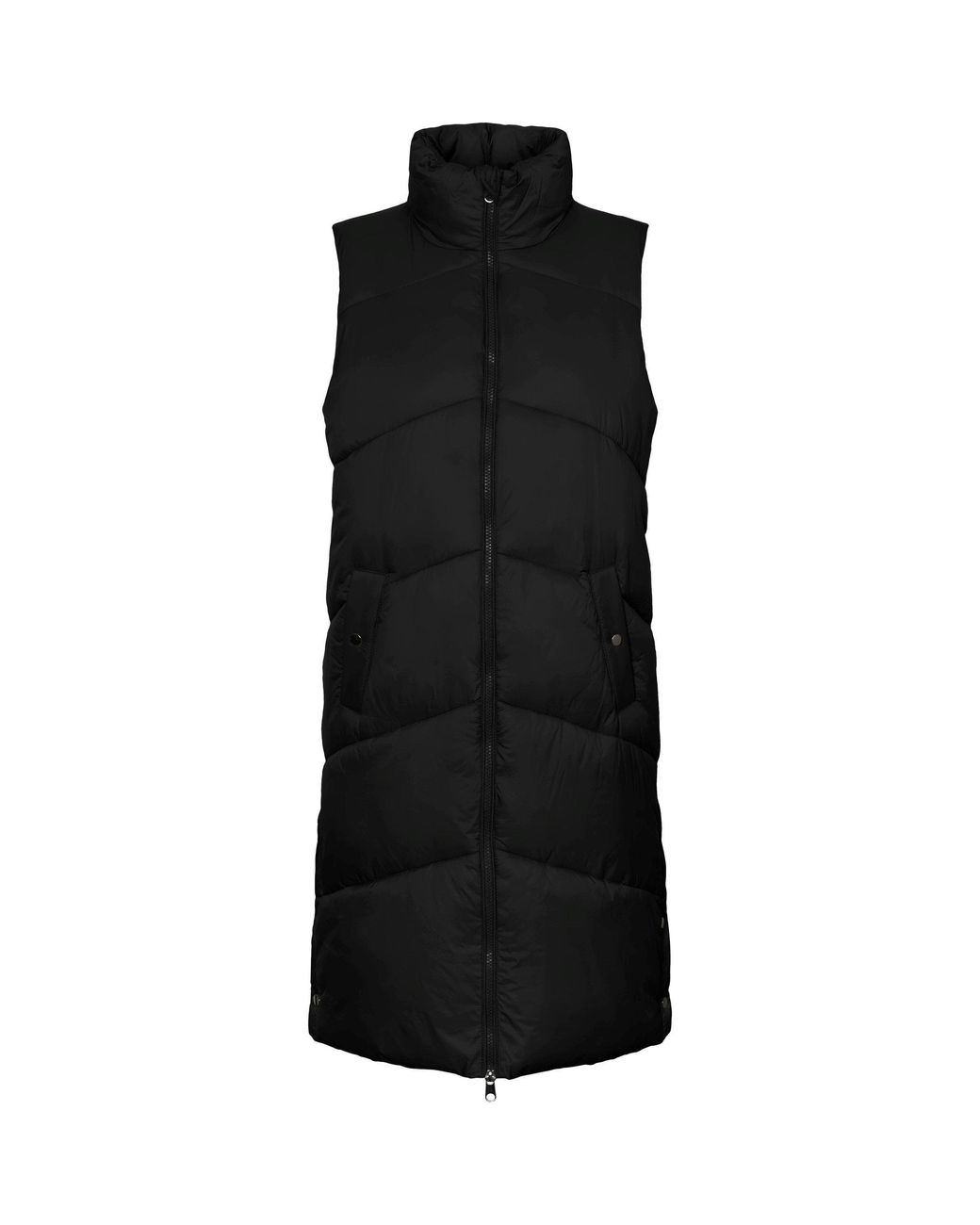 Vero Moda Blue Uppsala Water Resistant Sleeveless Gilet