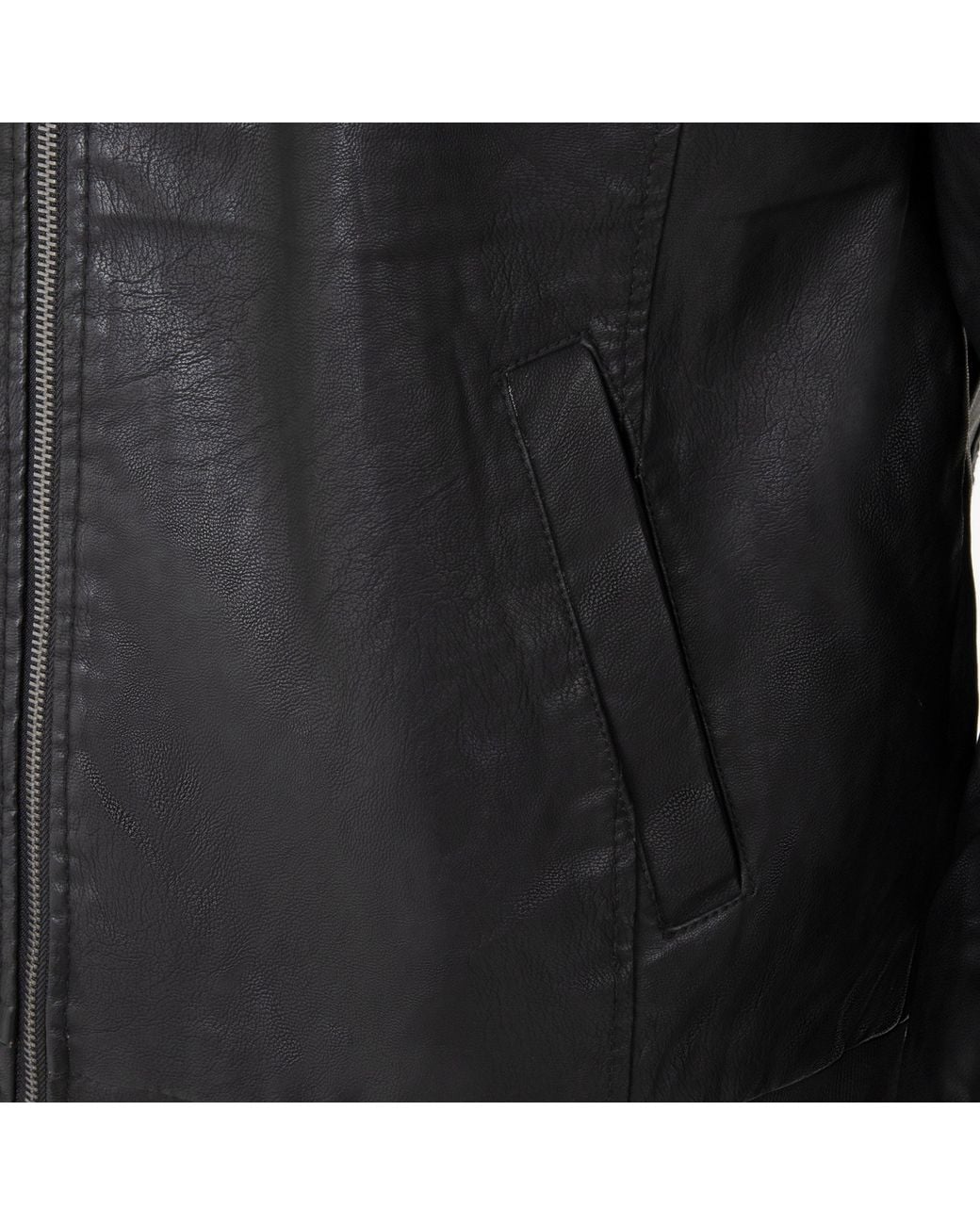 Firetrap Black Wash Bomber for men