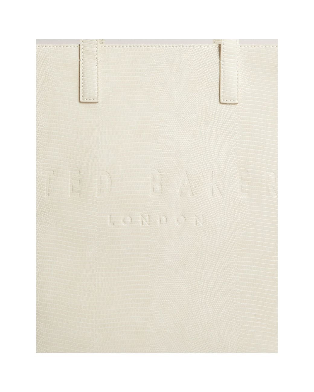 Ted Baker White Ted L Lizard Tote Ld71