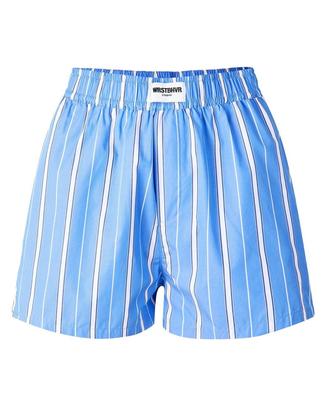 WRSTBHVR Blue Woven Tracksuit Shorts