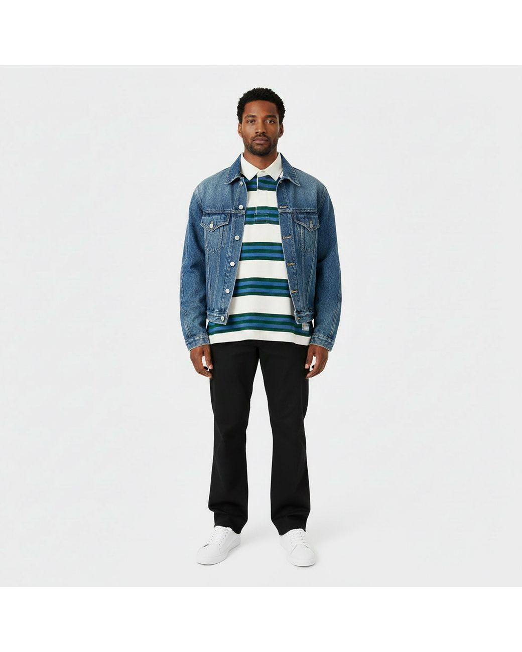 Vans Black Authentic Strt Chino for men