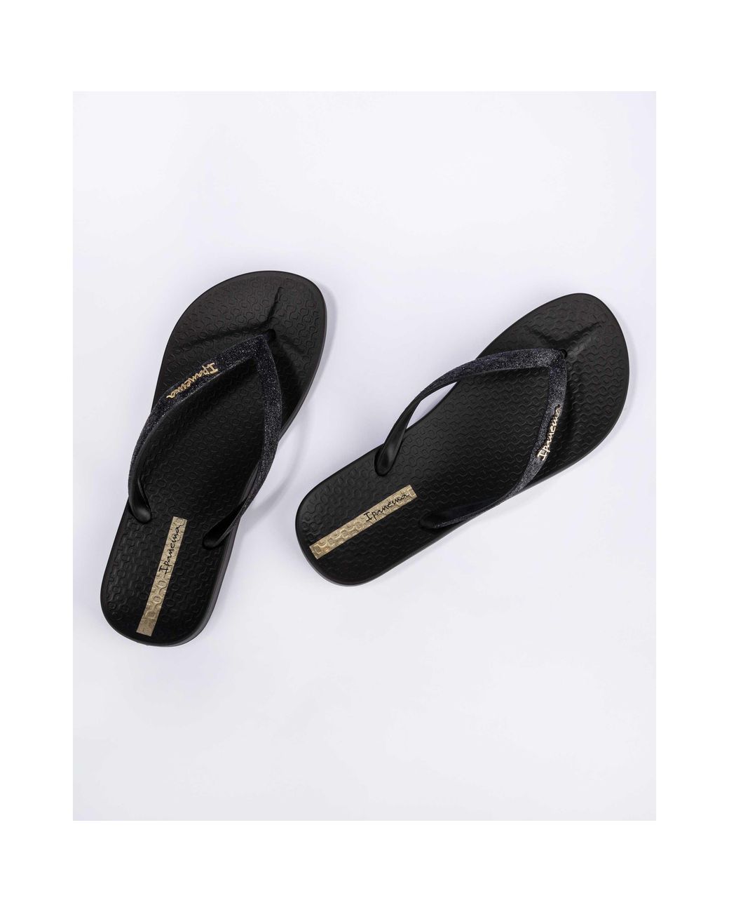 Ipanema Black Anat Lolita Flip Flops