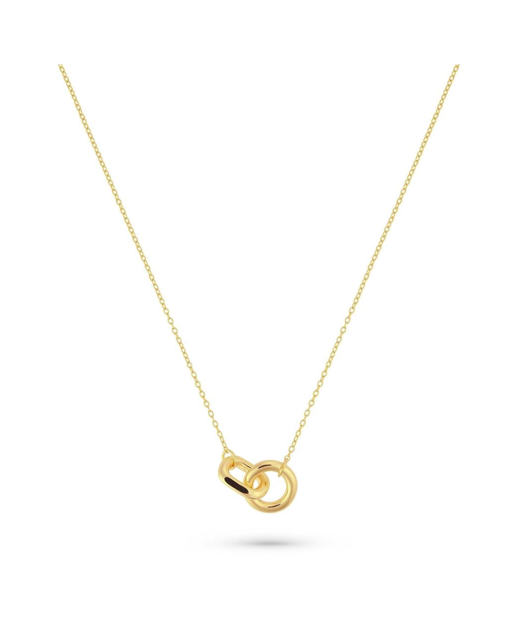 Common Lines Metallic Element Necklace