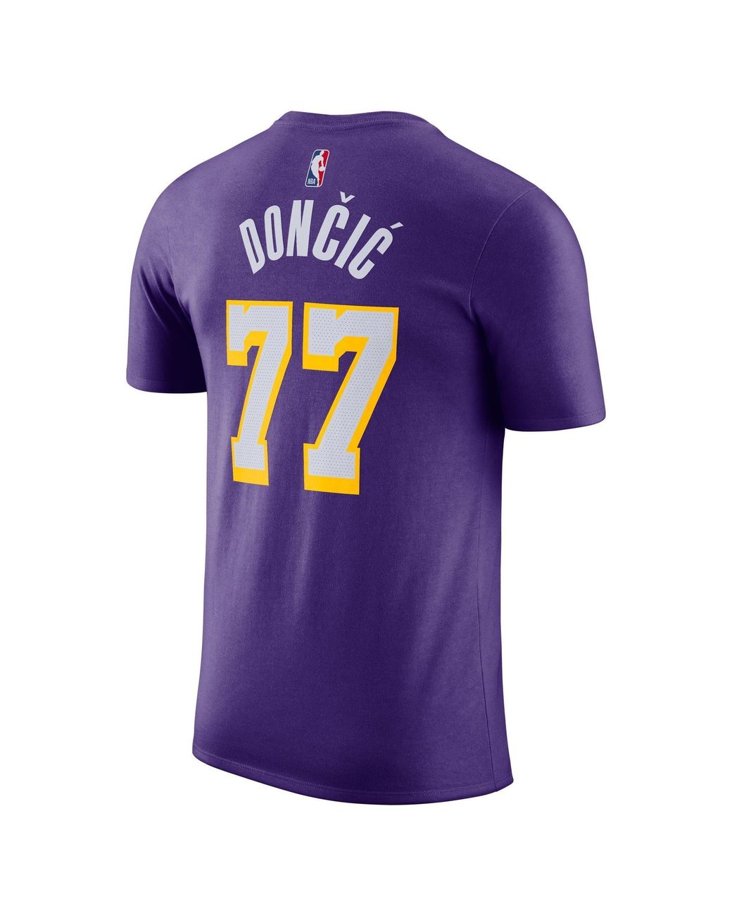 Nike Purple Los Angeles Lakers Essentials Nba Statement T-Shirt for men