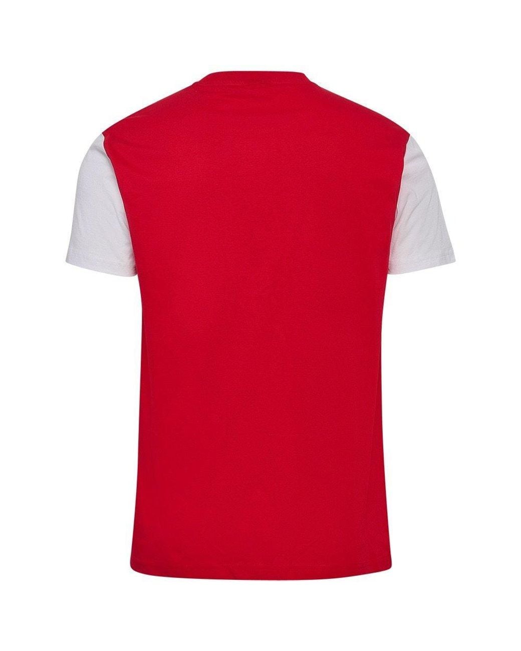 Hummel Red Denmark Short Sleeve T-Shirt for men