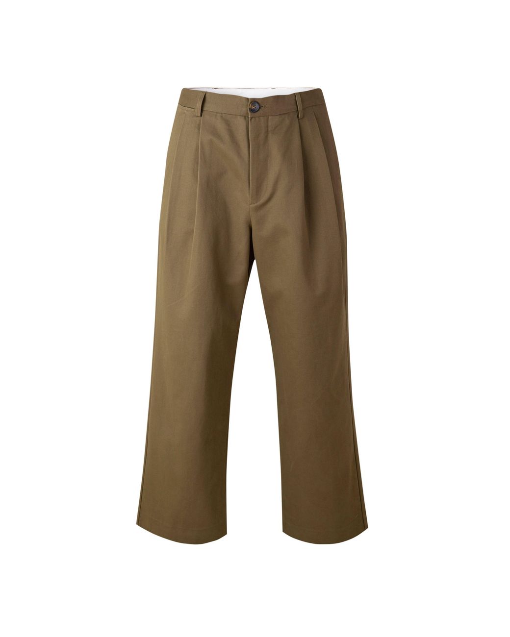 Paul Smith Brown Ps Pleated Trouser Sn64 for men