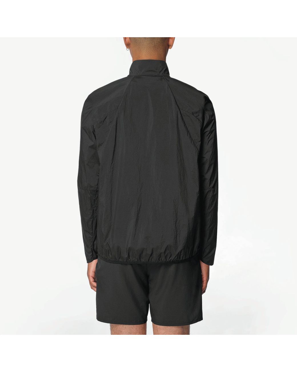 Salomon Black Shakeout Fly Running Jacket for men