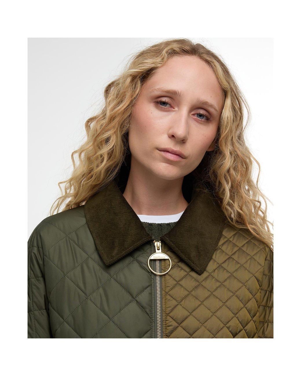 Barbour Green Danby Quilted Jacket