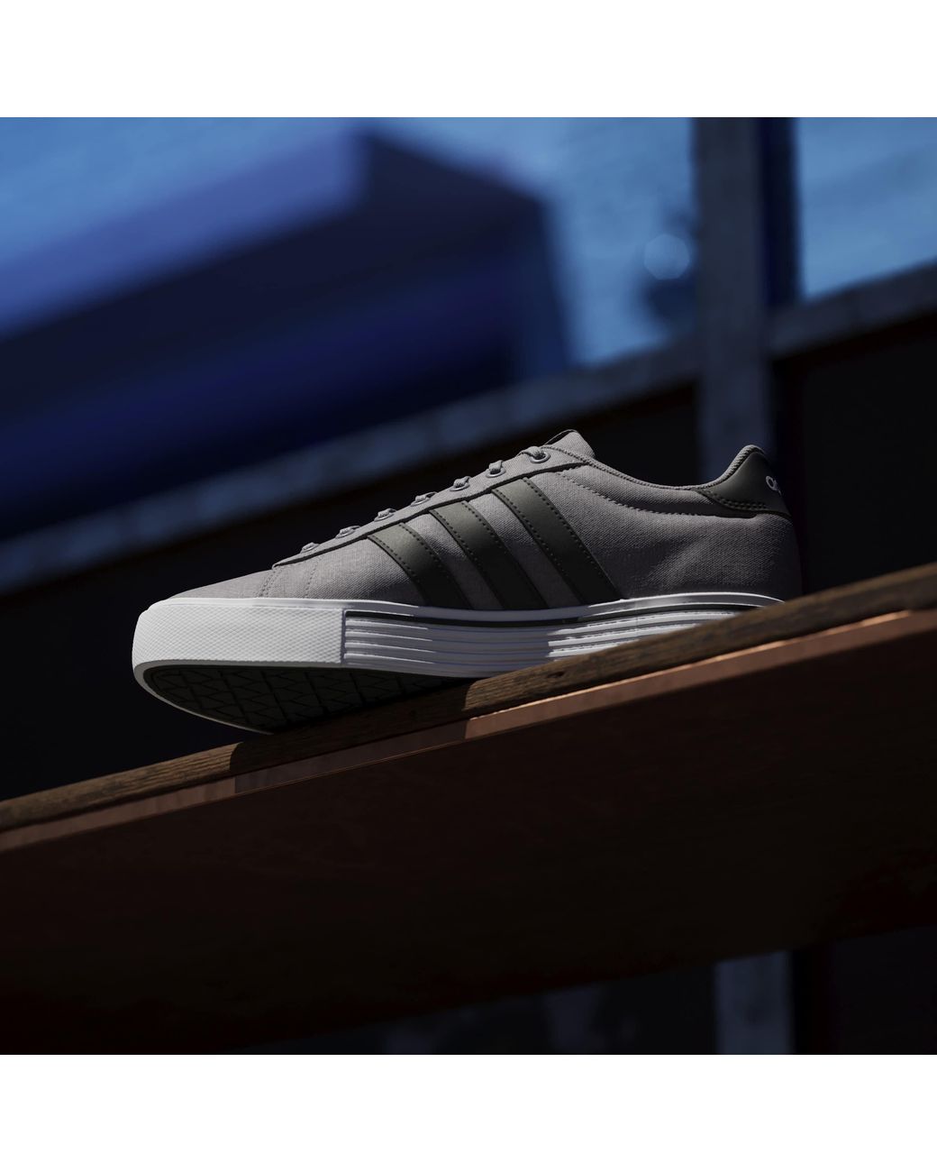 Adidas Gray Daily 4.0 Shoes Adults for men