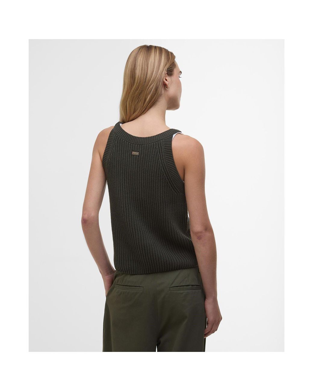 Barbour Black Dakota Sweater Vest
