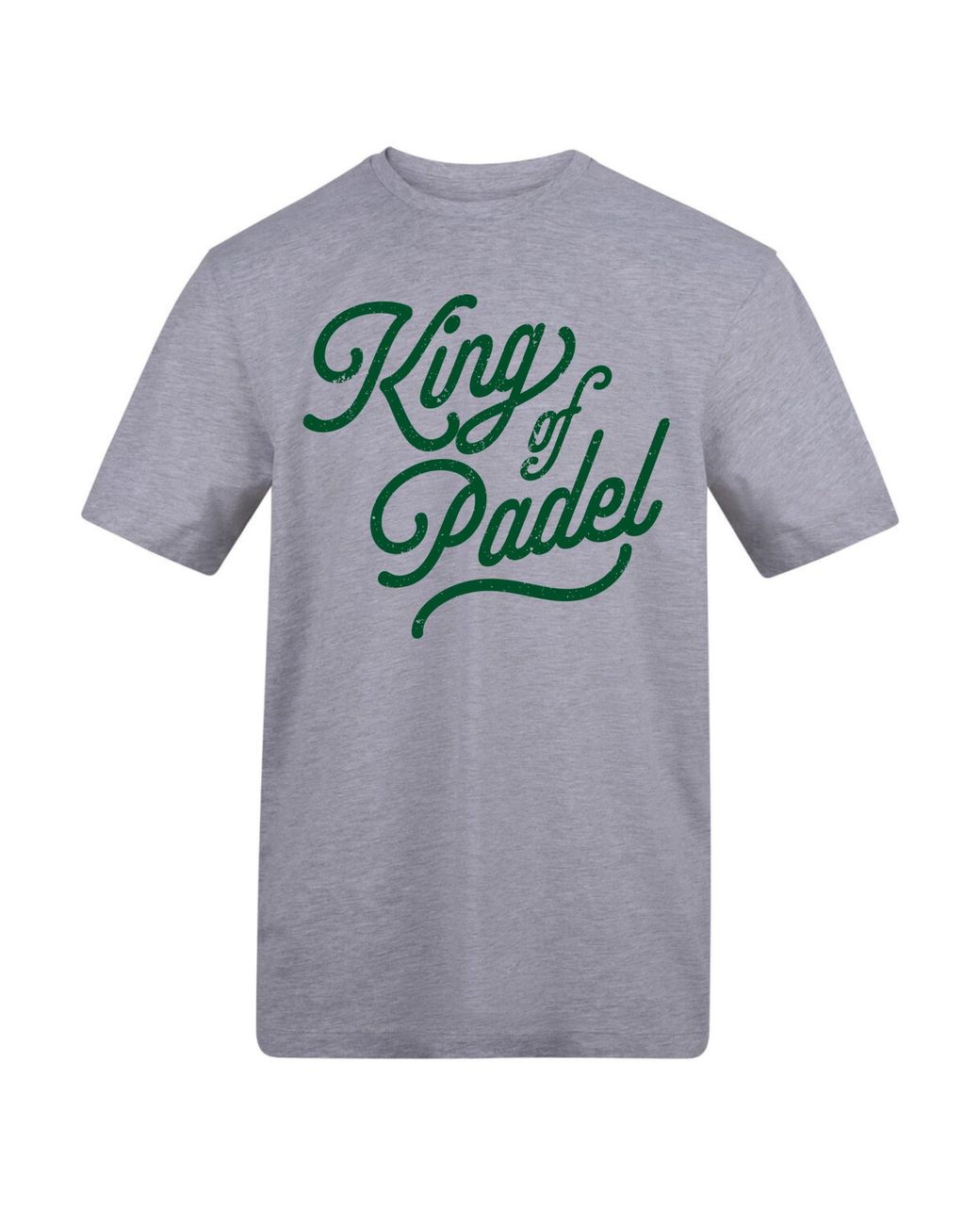 AWD Gray Adults Printed Padel Tee