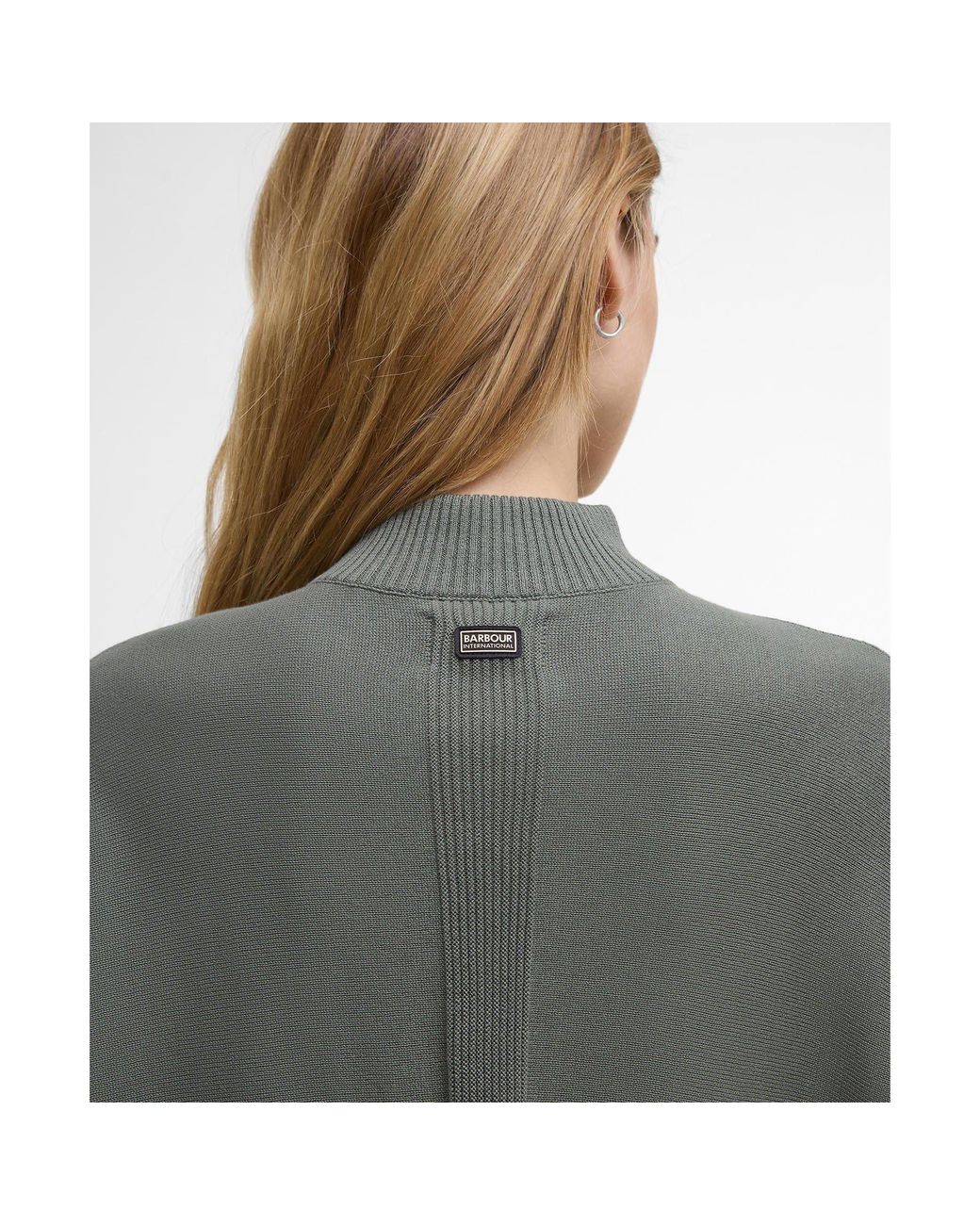 Barbour Gray Lola Knit Jumper