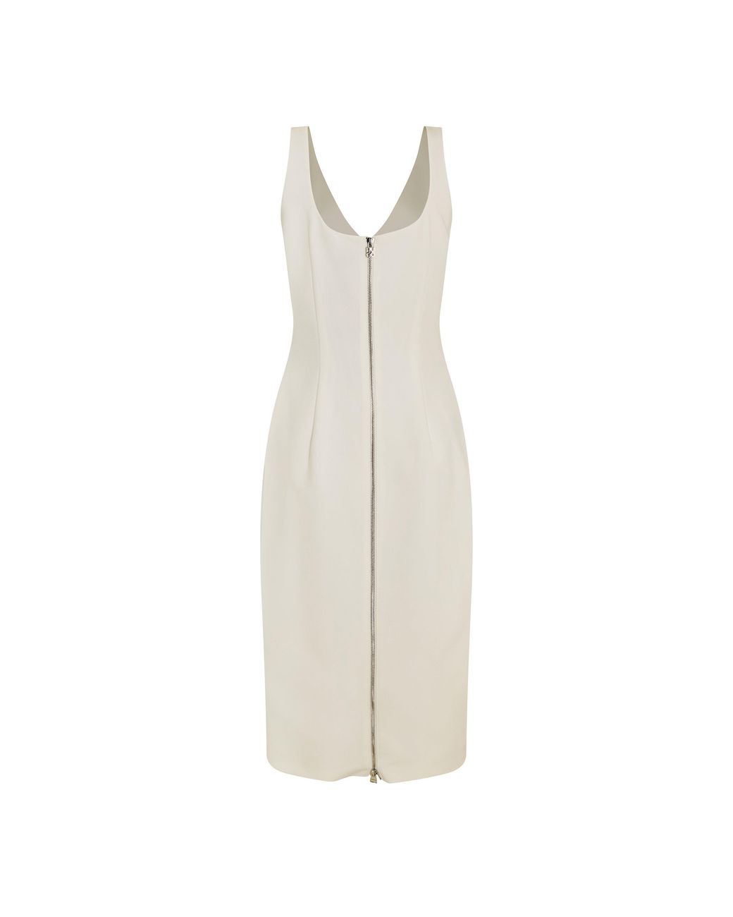 HUGO White Kabari Jersey Skirt
