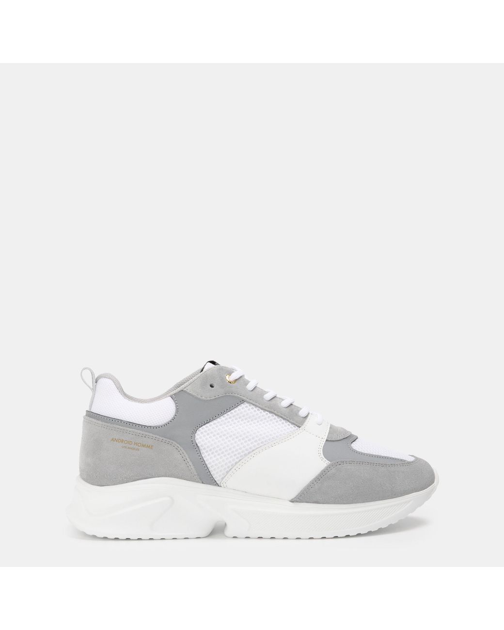Android Homme White Topanga Sneakers for men