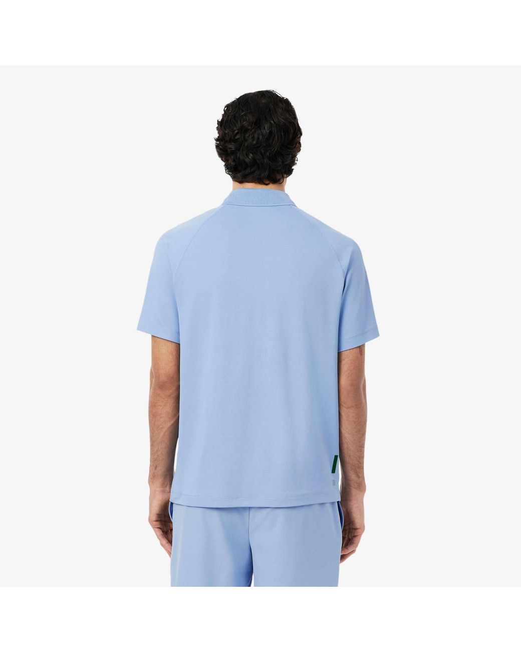 Lacoste Blue Short Sleeve Performance Polo Shirt for men