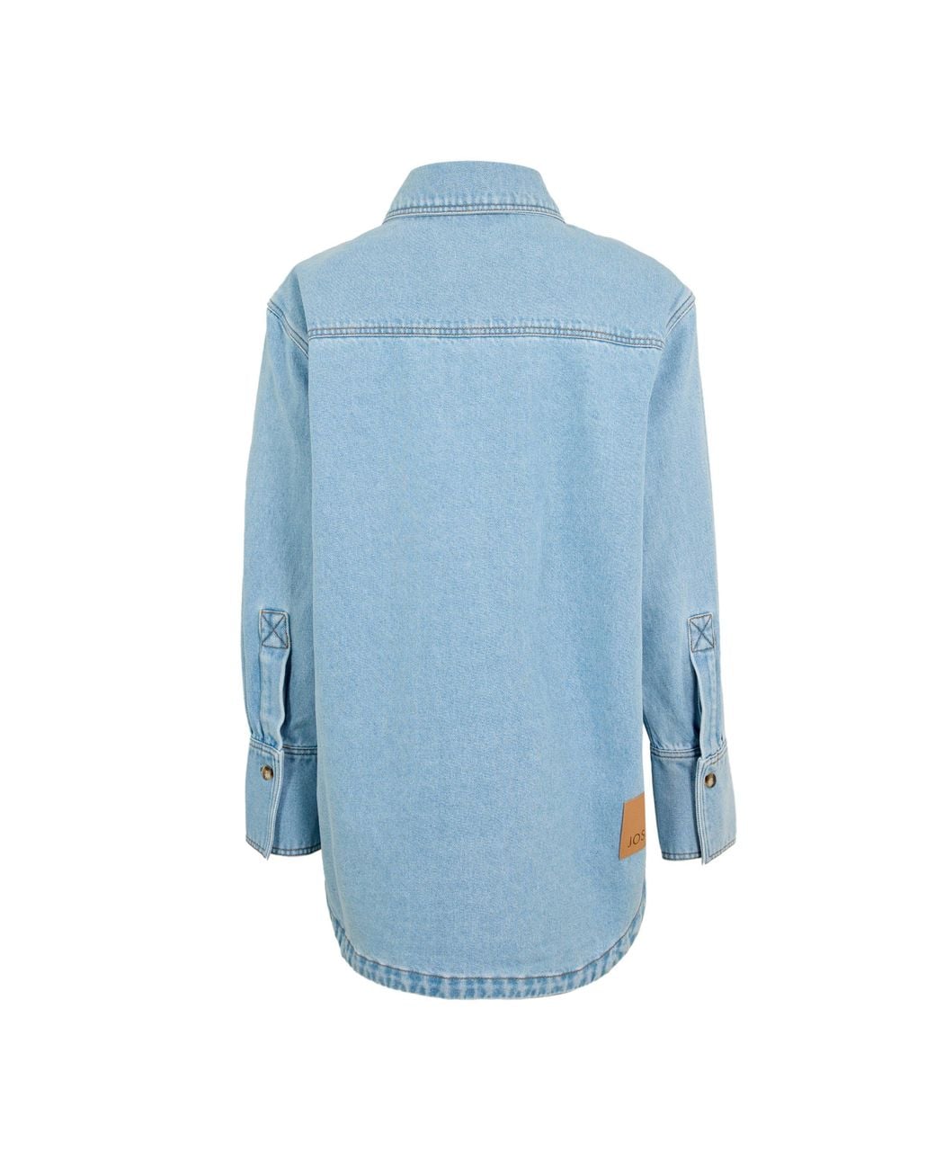 Joseph Blue Idar Long-Sleeve Oversized-Fit Denim Shirt