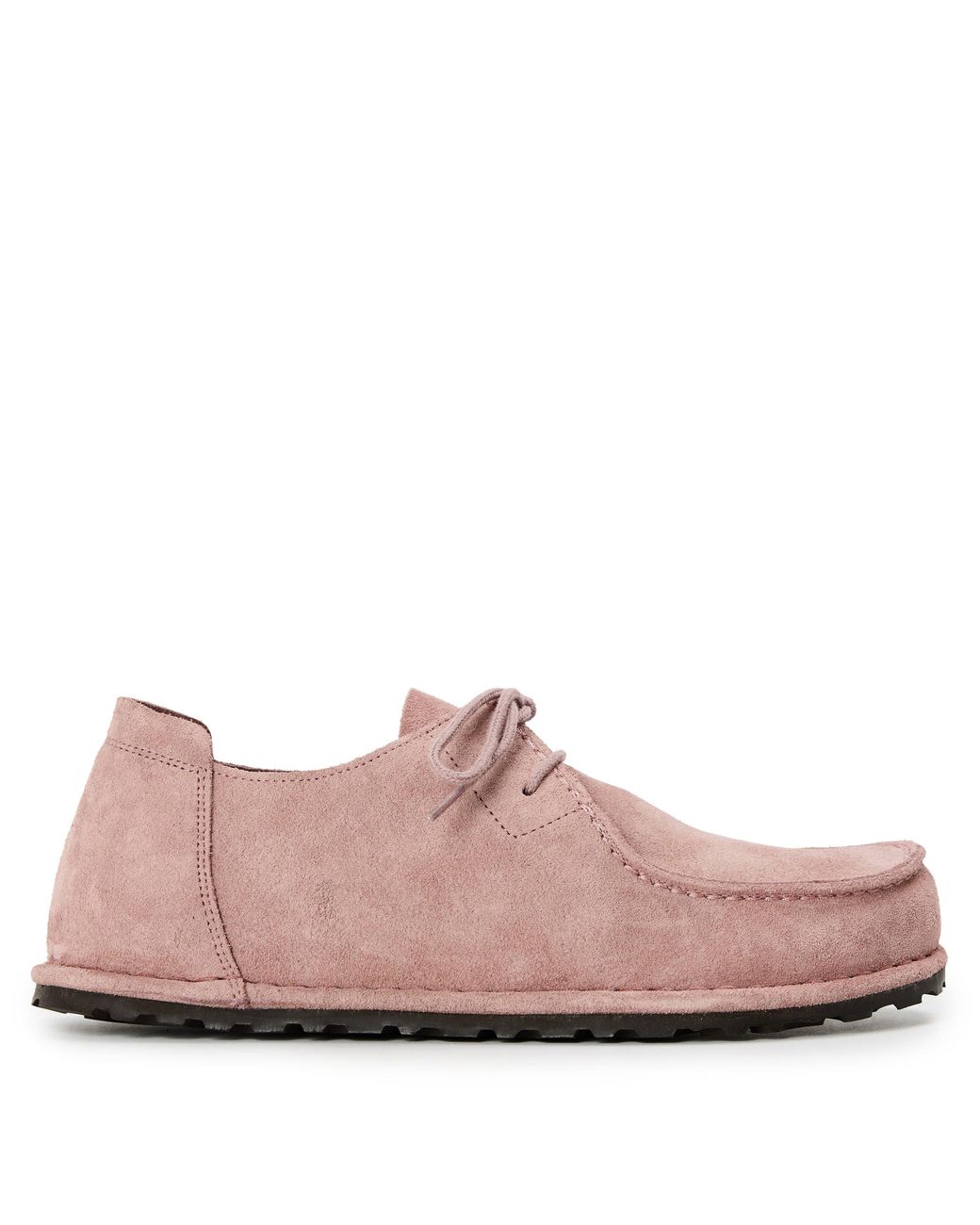 Birkenstock Pink Utti Lace Boat Shoes