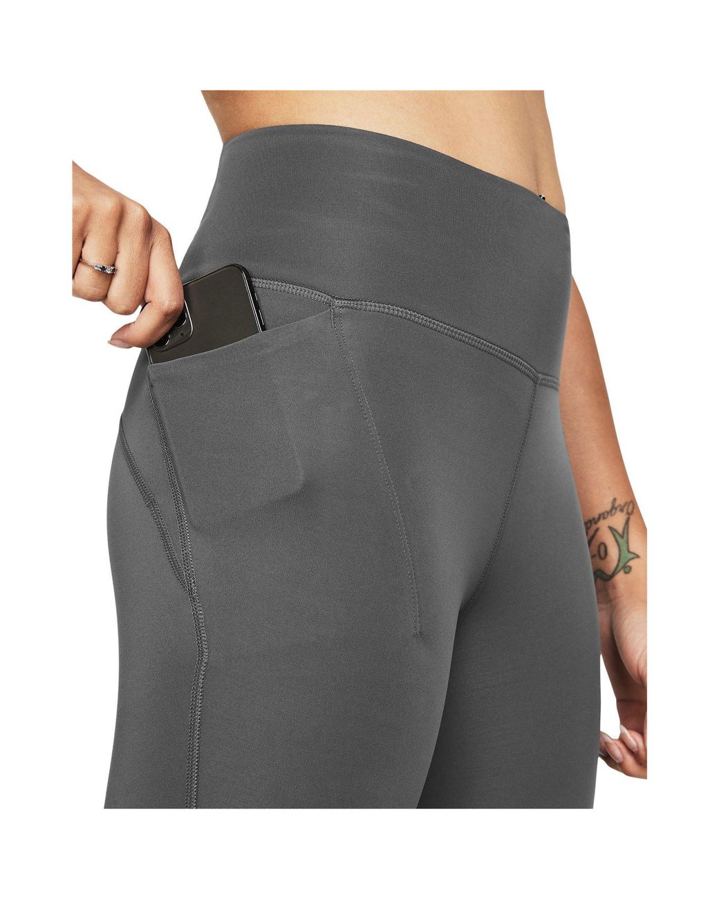 Under Armour Gray Launch Elite Performance Running Tights