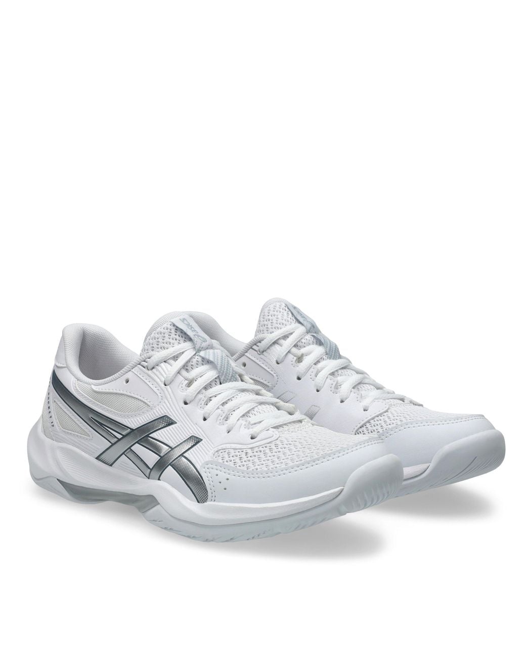 Asics White Gel-Rocket 12 Netball Shoes