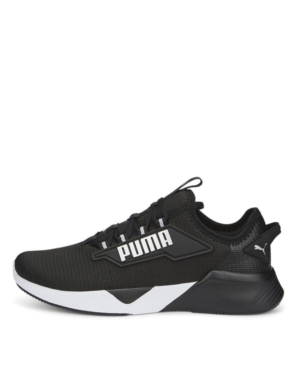 PUMA Black Retaliate 2 Running Trainers