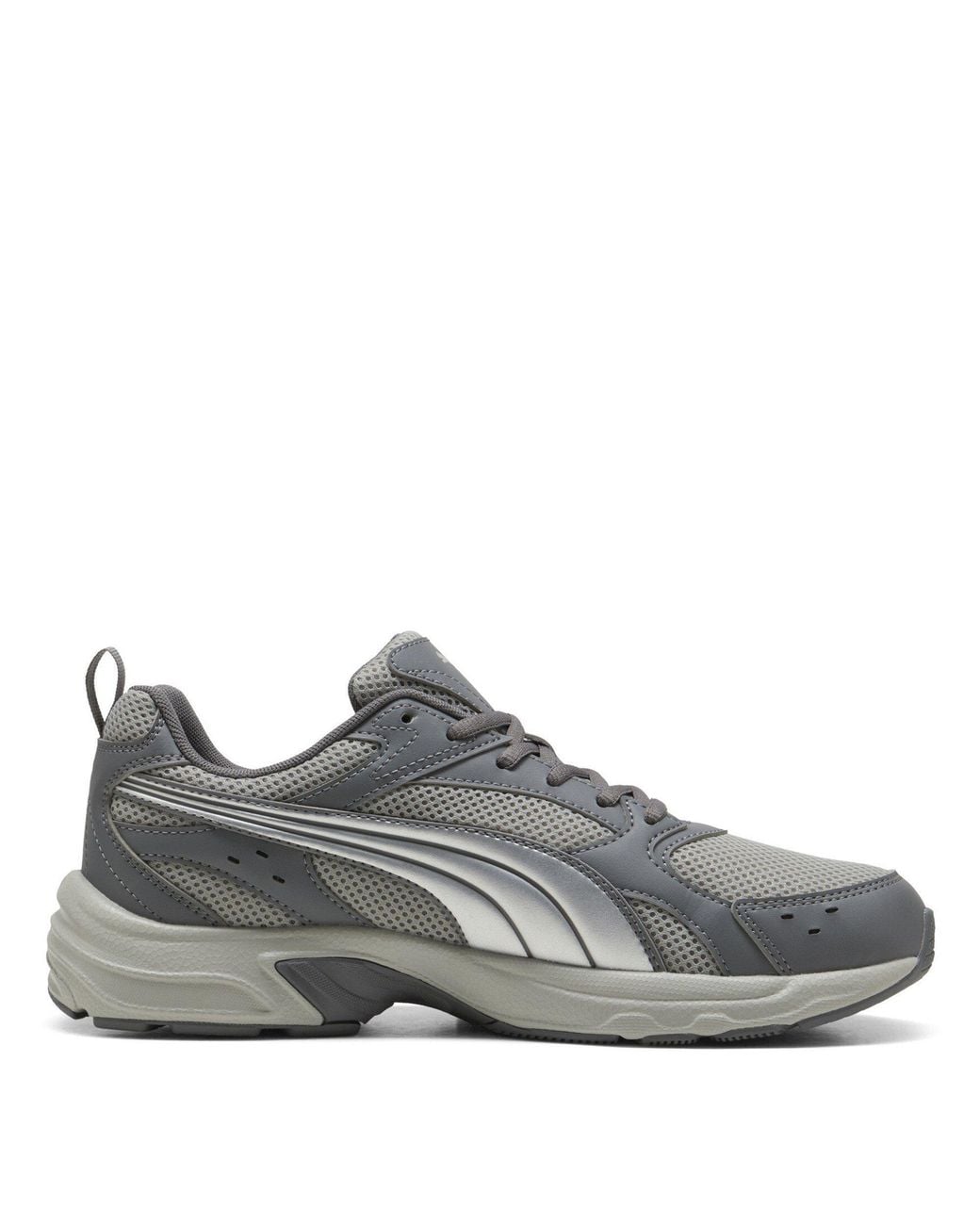 PUMA Gray Milenio Tech Lt Runners for men