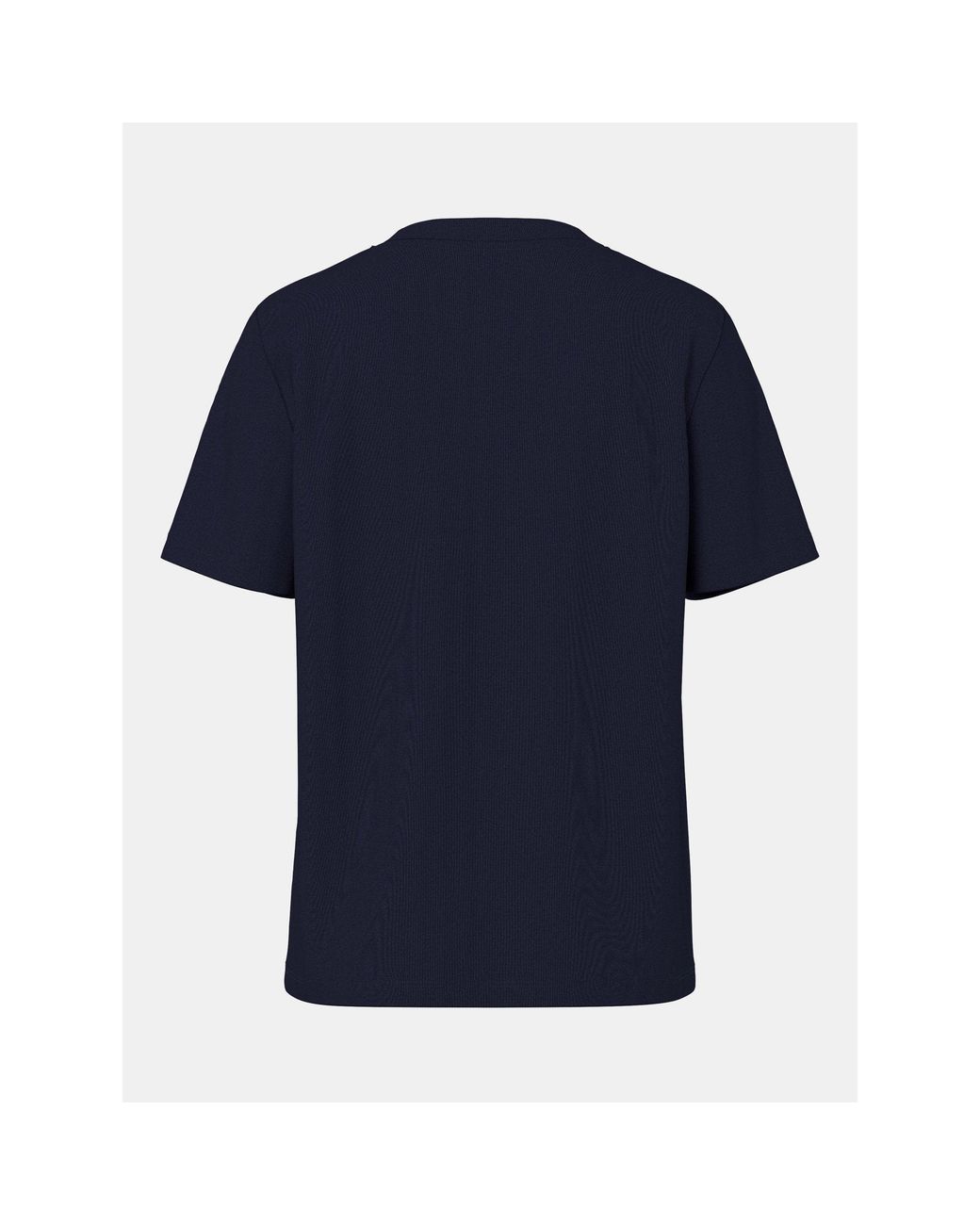 Pieces Blue Mila Heart Cotton Short-Sleeve T-Shirt
