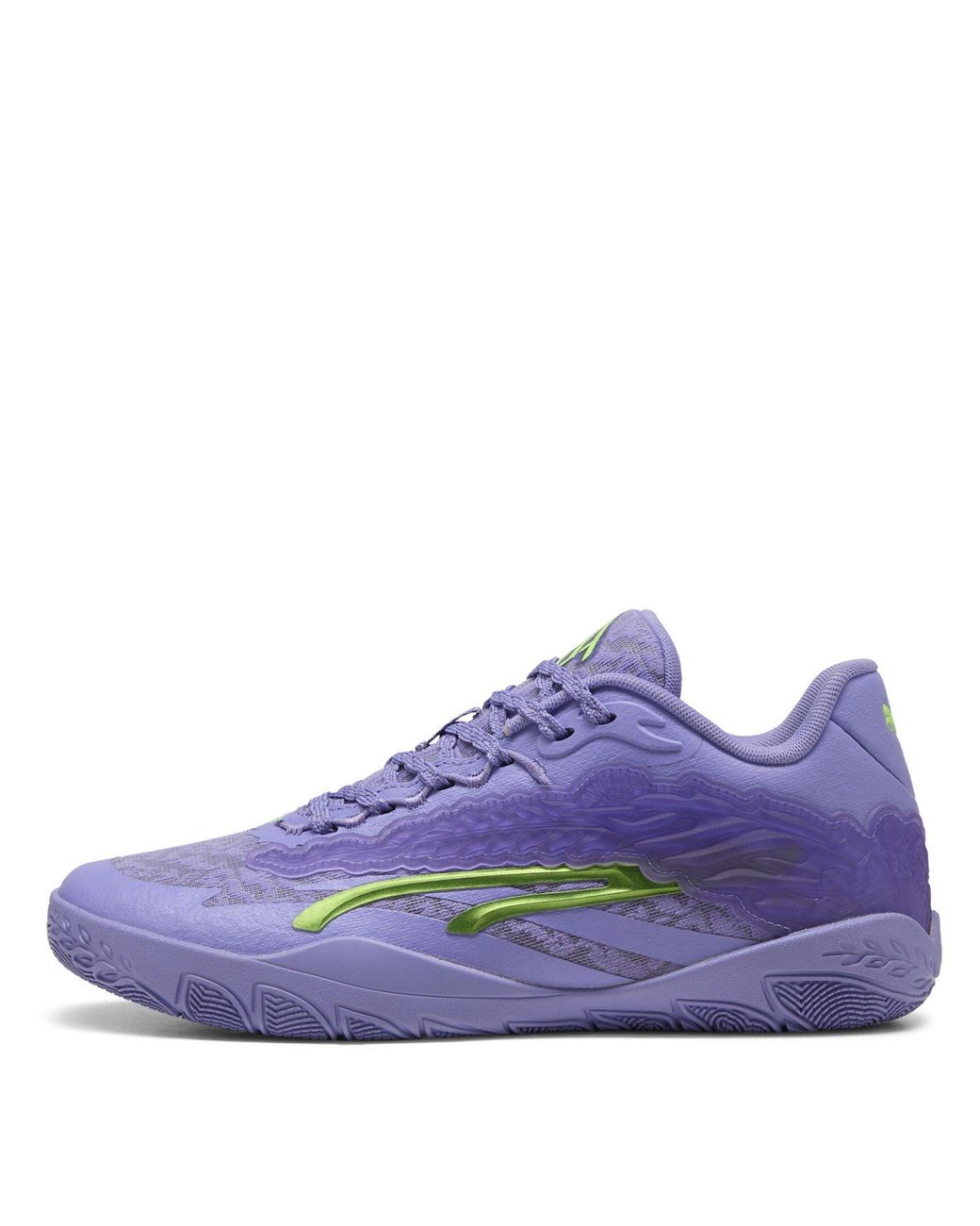 PUMA Purple Stewie 3 Lace Em Up Basketball Shoes