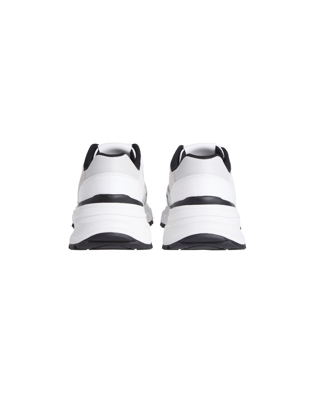 Calvin Klein White Hike Runner Chunky Trainers