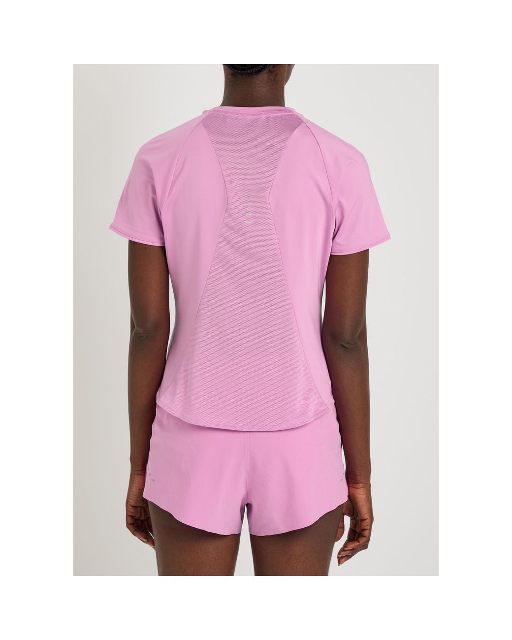 Nike Purple Swift Dri-Fit Short-Sleeve T-Shirt