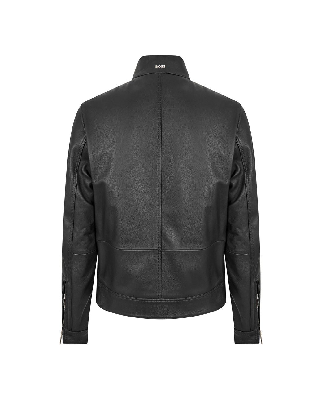 Boss Black Mansell Leather Jacket for men