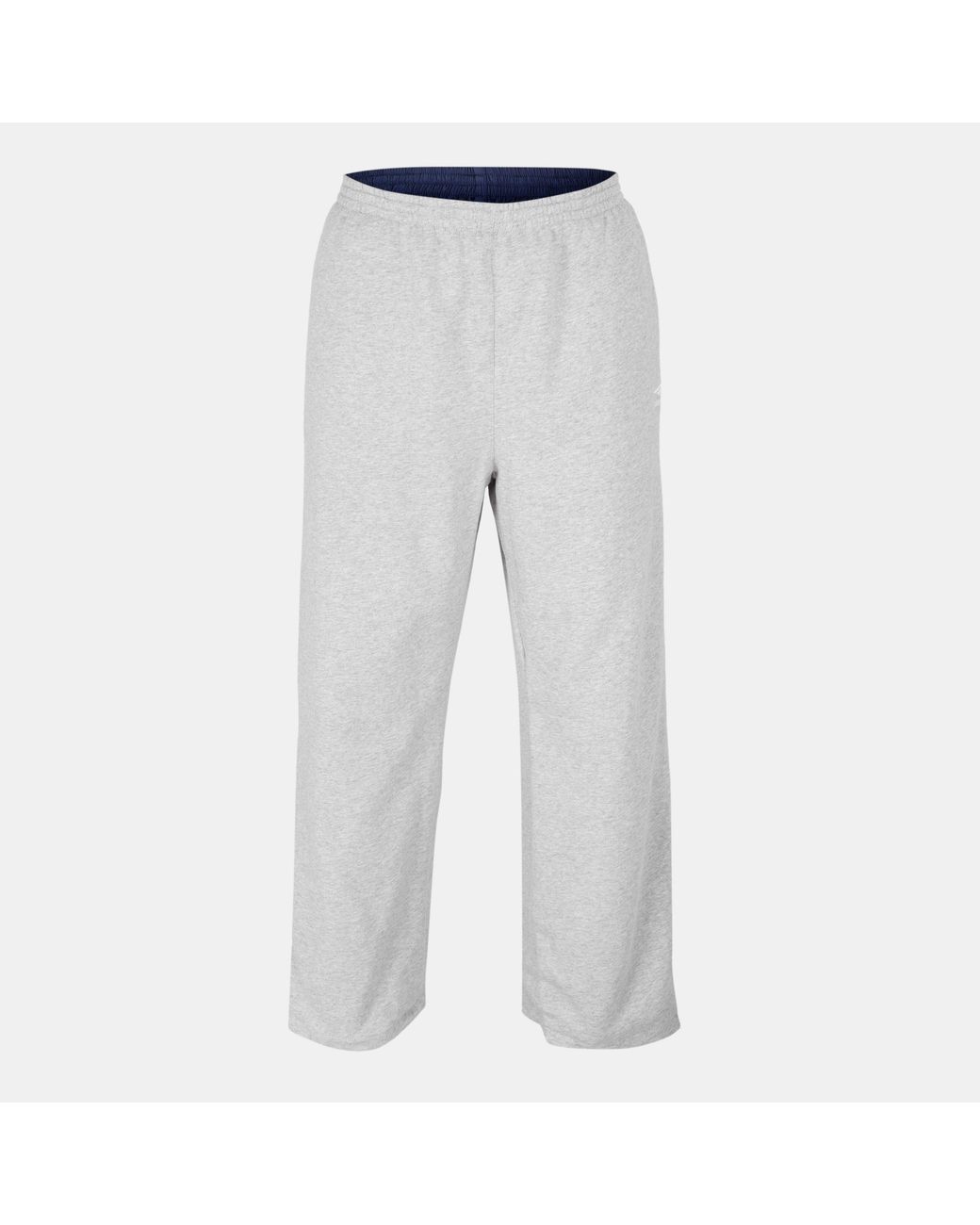 Balenciaga Blue Bal Tech Reverse Relaxed Fit Wide Leg Trousers for men