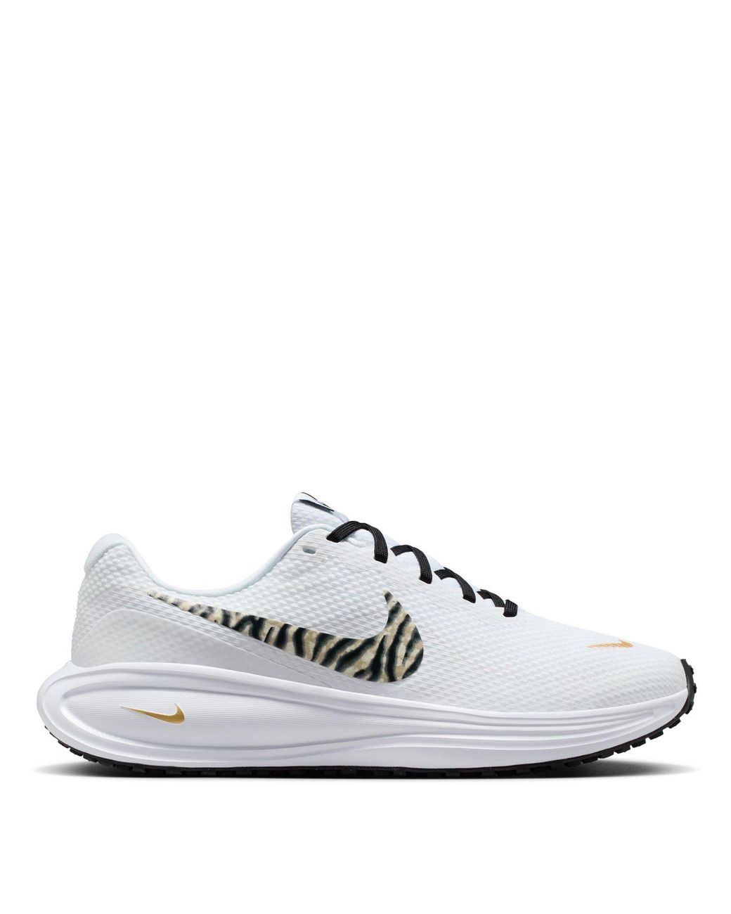 Nike White Revolution 8 Road Running Shoes