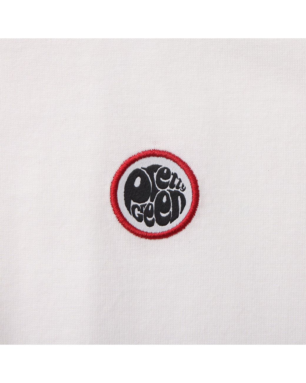 Pretty Green White Tape Tee for men