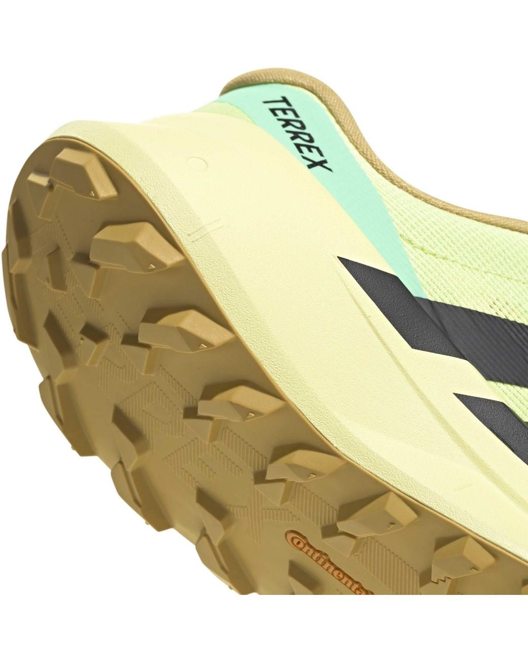 Adidas Yellow Terrex Agravic Sl Trail Running Shoes for men