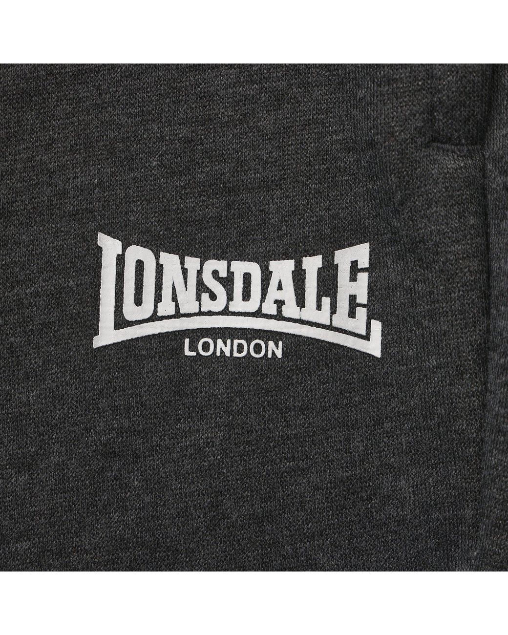 Lonsdale Gray Essential Joggers for men