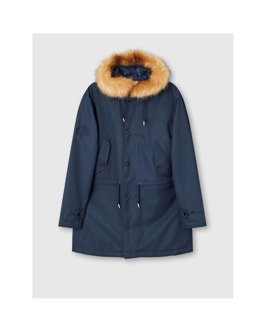 Pretty green blue parka hotsell