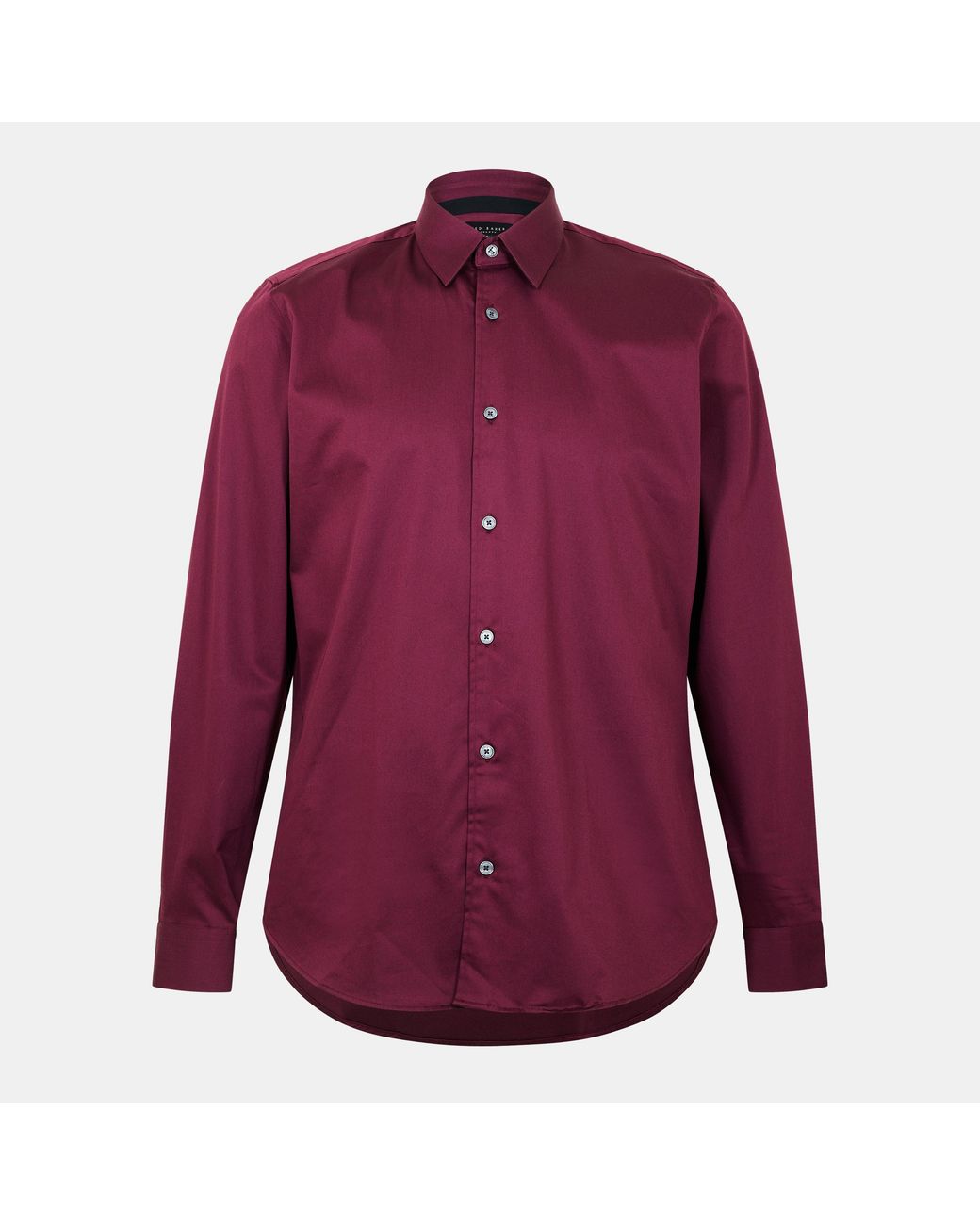 Ted Baker Purple Long-Sleeve Cotton Shirt for men