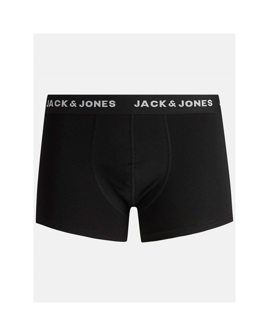 Jack & Jones Black Jack 7-Pack Basic Trunks Plus Size for men