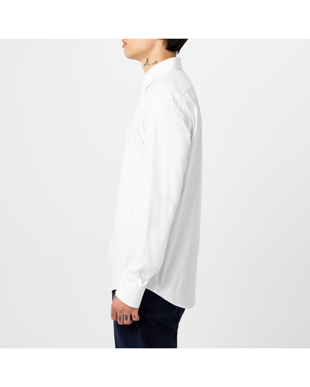 Boss White H-Joe-Kent Shirt, Impeccable Tailoring for men