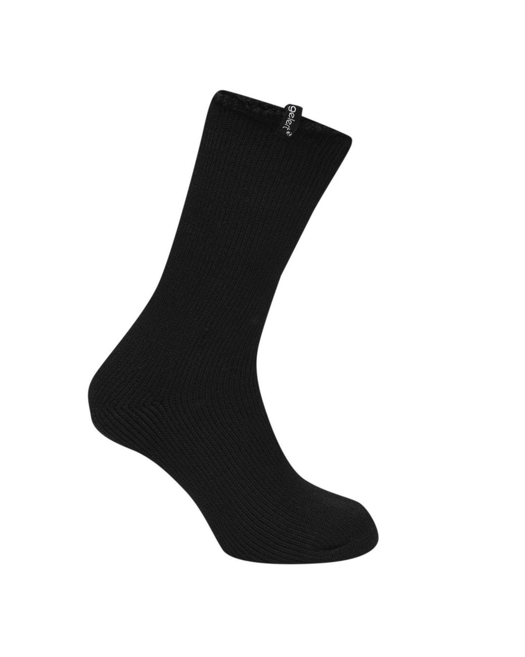 Gelert Black Heat Wear Socks for men