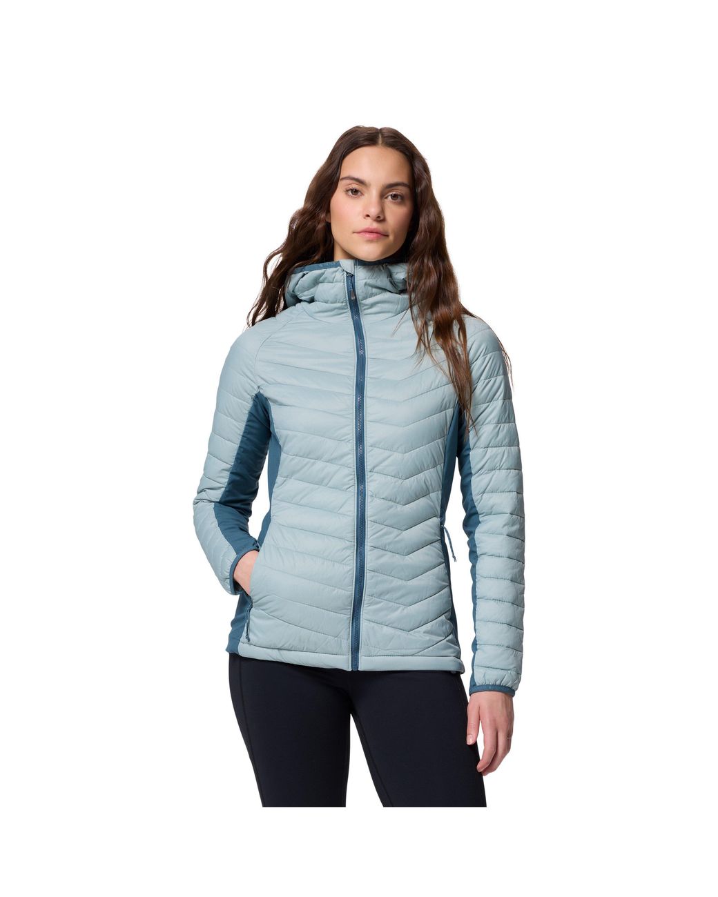 Columbia Blue Powder Hybrid Jacket