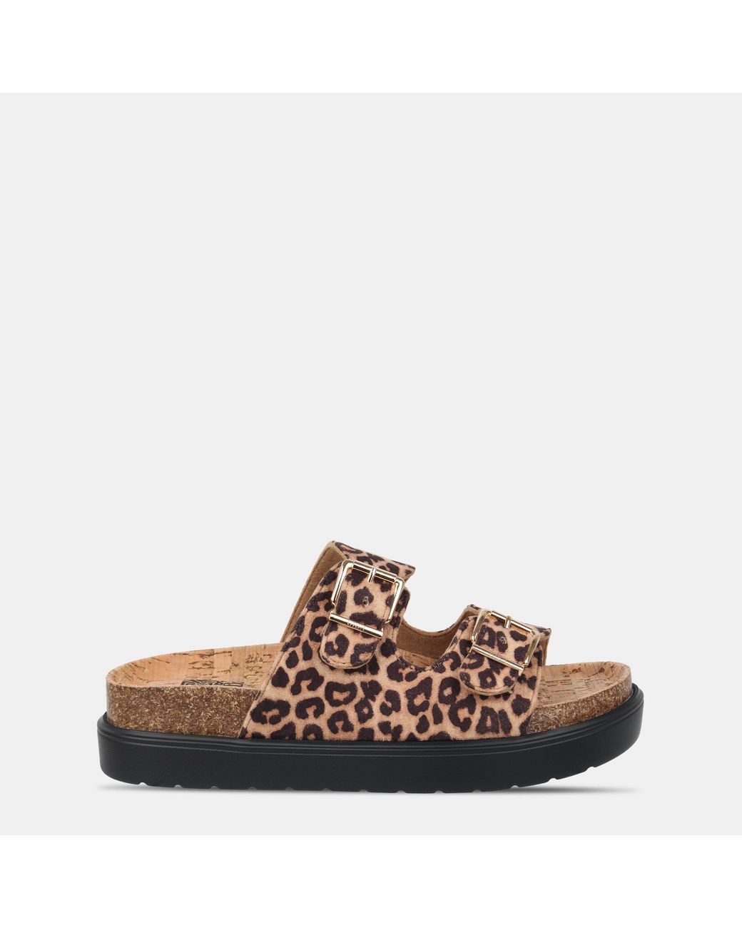 Biba Brown Two Strap Sandals