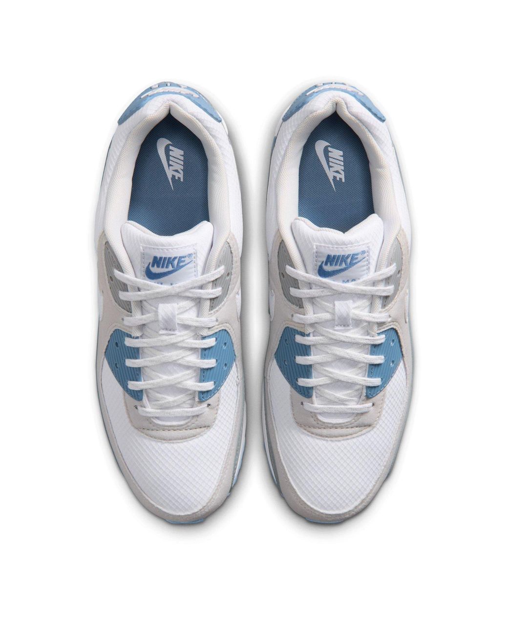 Nike Gray Air Max 90 Shoes for men