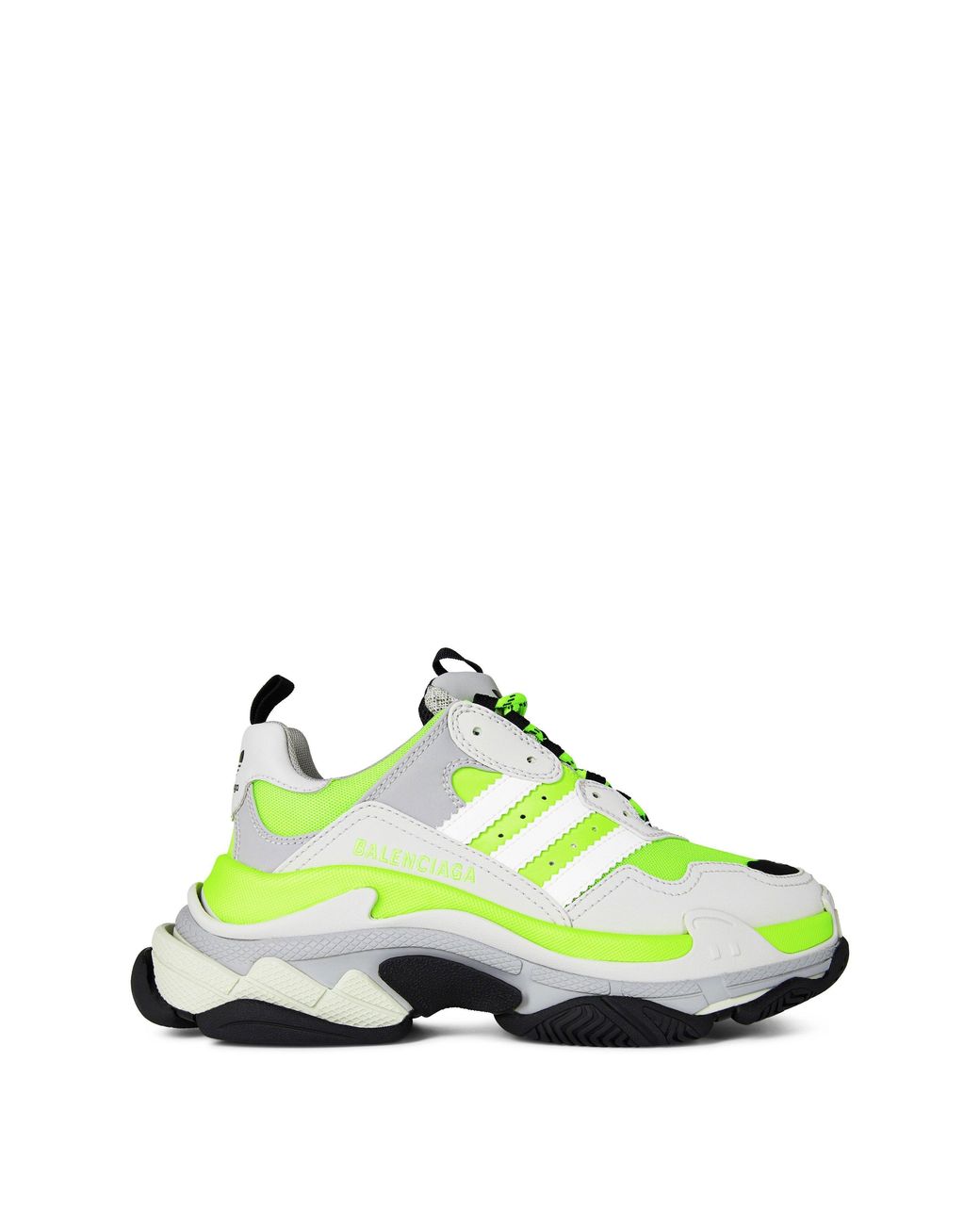 Balenciaga Green X Adidas Triple S Trainers for men