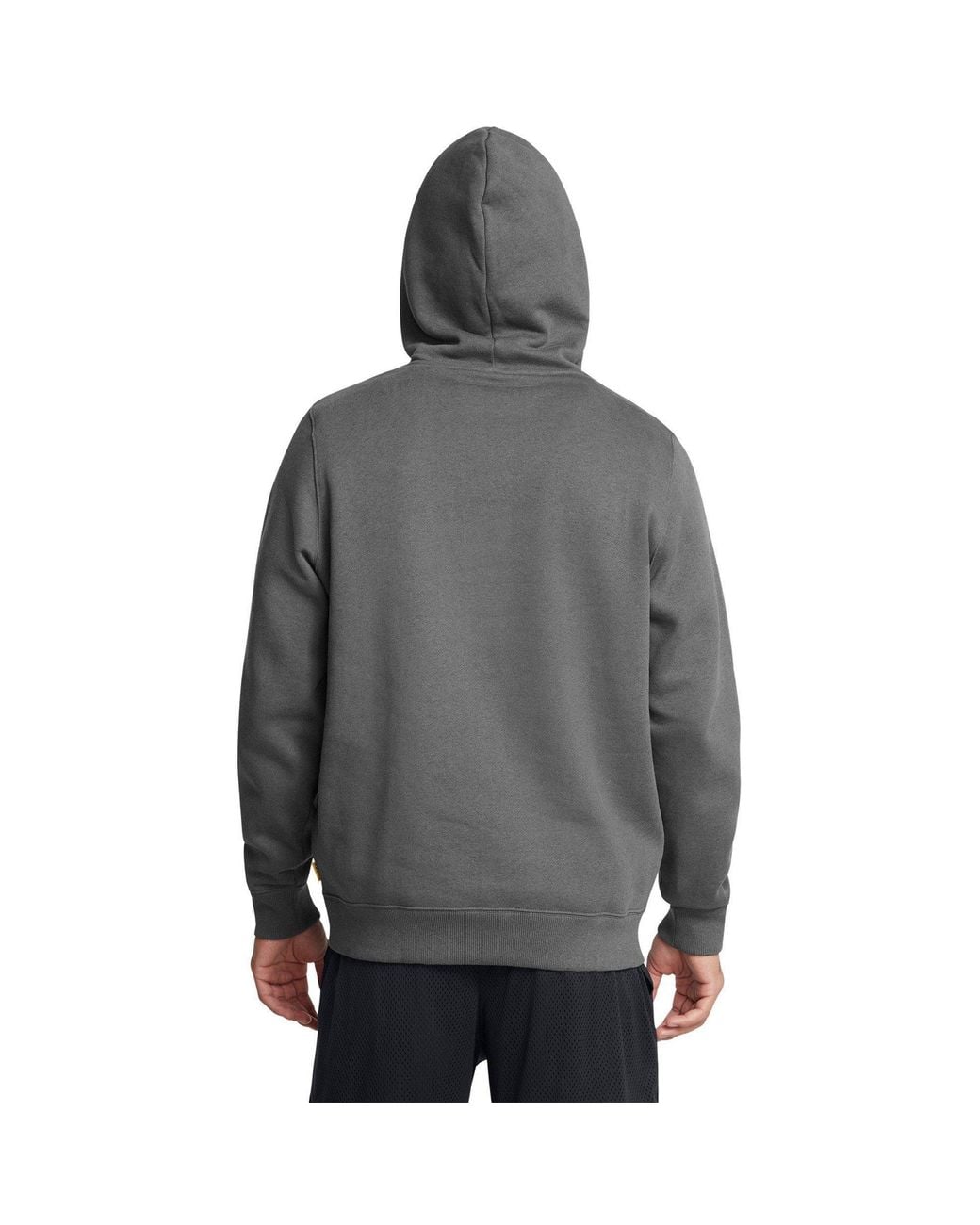 Under Armour Gray Curry Splash Hoodie Adults for men