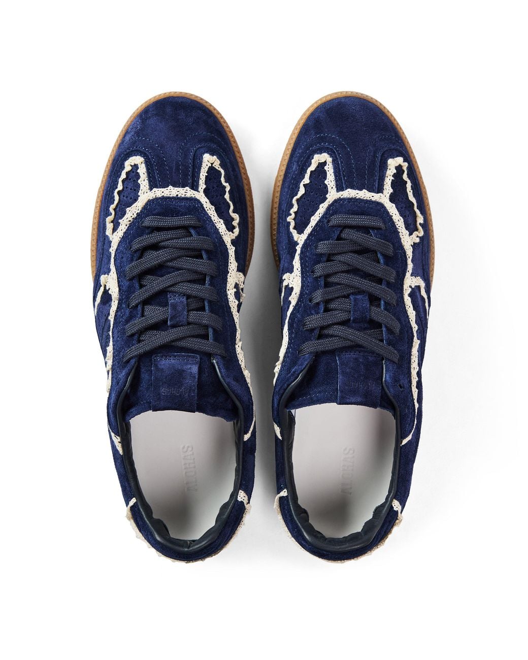 Alohas Blue 490 Crochet Low-Top Trainers