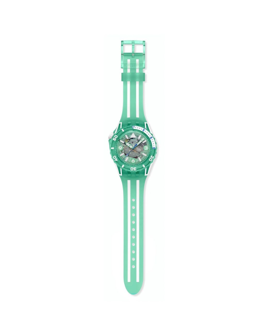 Swatch Green Scubaqua Analogue Quartz Watch for men